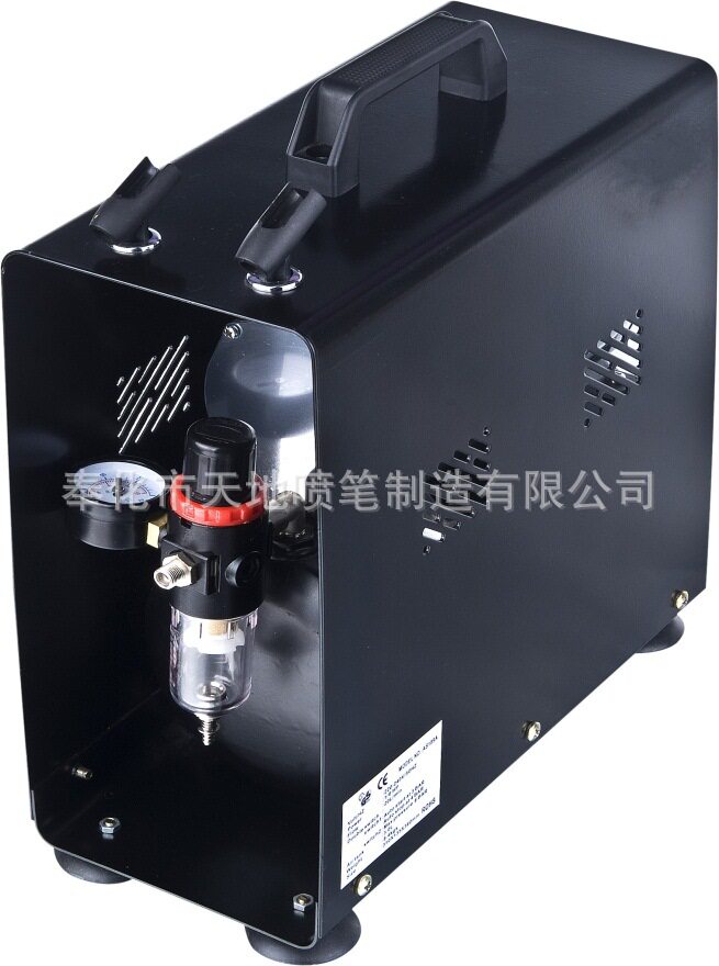 单缸3L气罐带罩笔架空压机