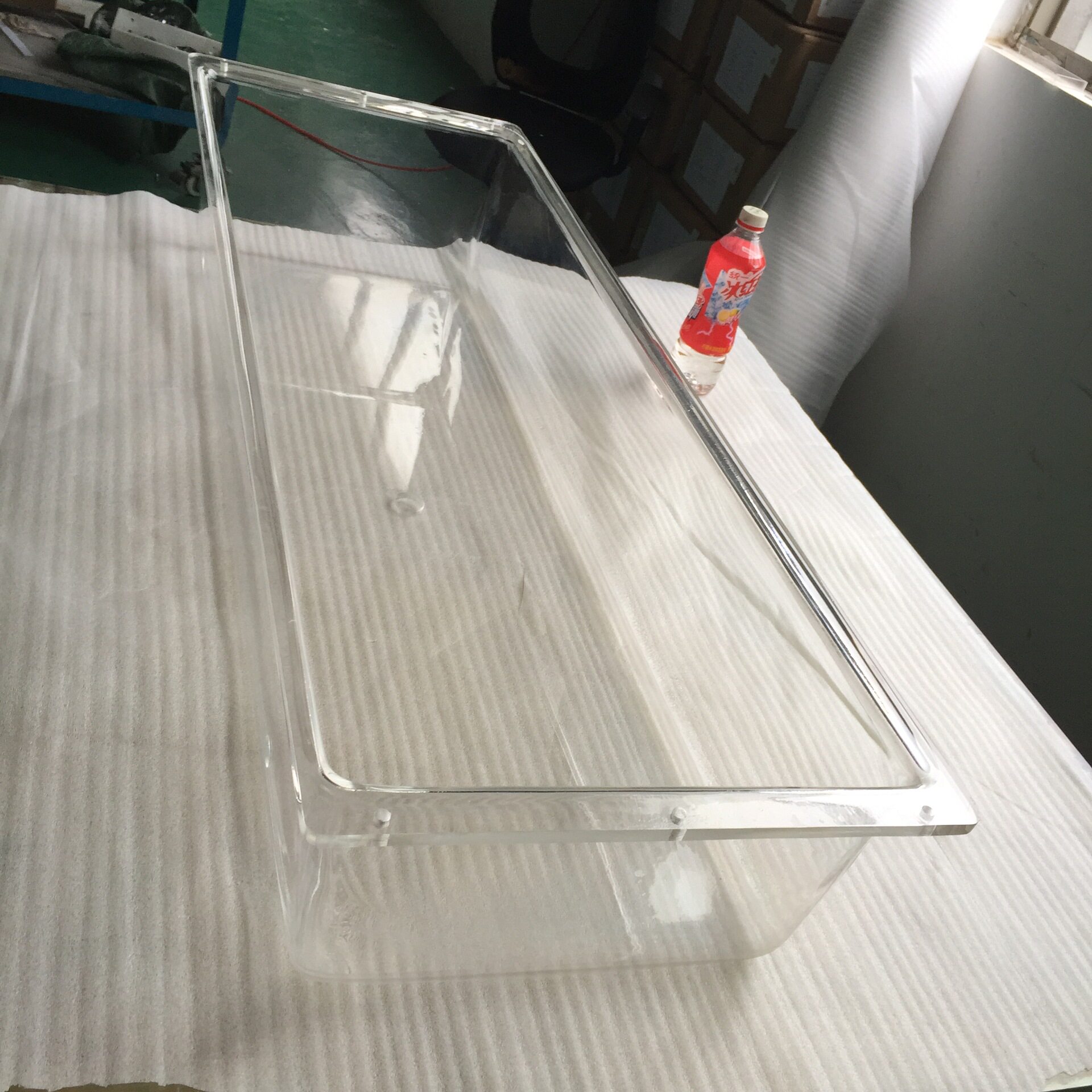 亚克力吸塑透明盒一体成型装水真空吸塑热弯厚片有机玻璃制品厂家