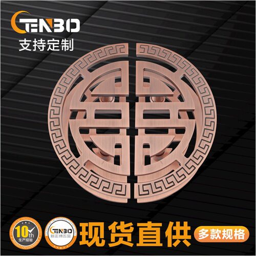 仿古铜雕刻大门拉手半圆铝板酒店玻璃门拉手售楼部会议室木门把手