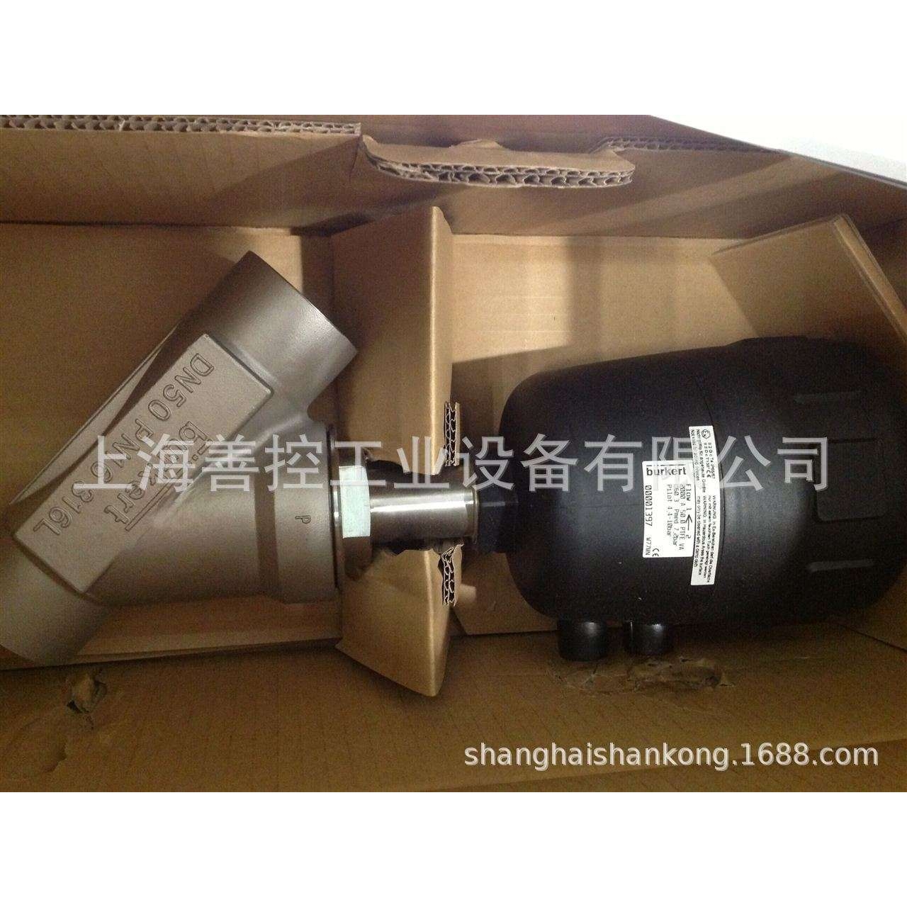 burkert2000宝德气动角座阀不锈钢快装焊接DN15 20 25 32 40 50