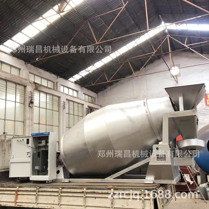 隧道限高小型搅拌罐车 混凝土搅拌车水泥罐 车载不锈钢罐体