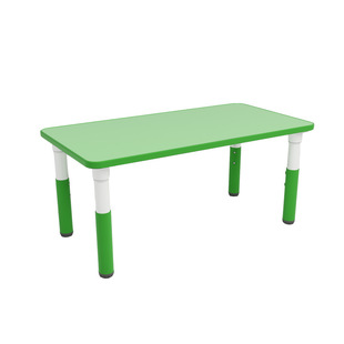 育才幼儿园儿童桌椅长方形升降学习桌宝宝写字玩具塑料单桌课桌