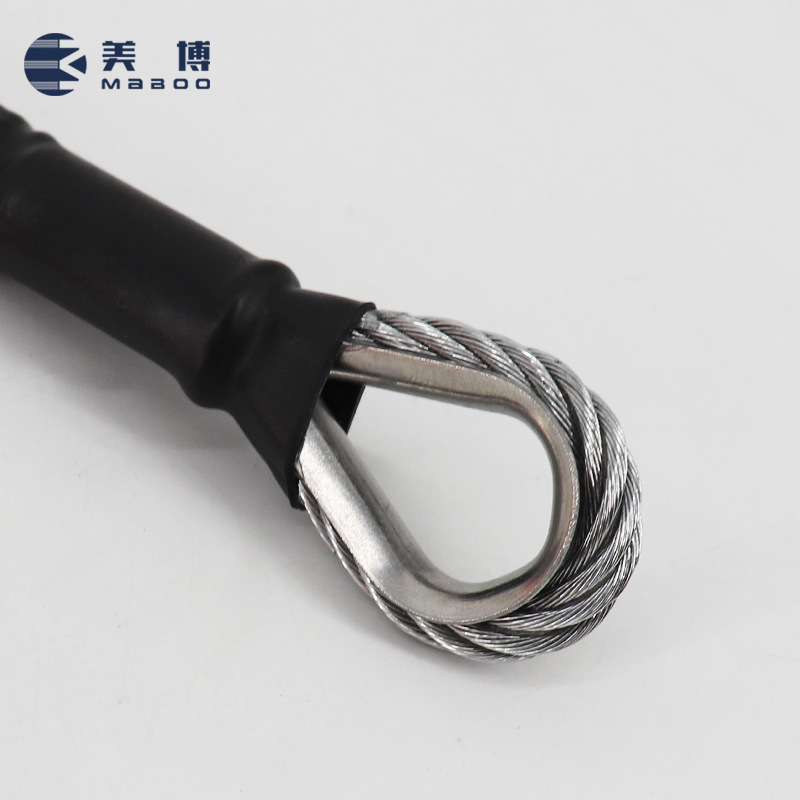 乔木攀登者专用绳 钢丝芯绳可调节挂绳 定位绳 安全绳