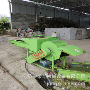 秸秆粉碎揉丝一体机 牛羊养殖卧式铡草柔丝机 玉米秸秆揉搓揉丝机