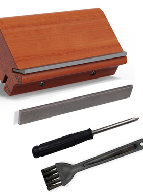 3/23/35度音品端斜角锉刀 三合一音锉吉他音品端修整找平倒角工具