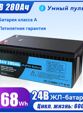24v280Ah 300ah Авто с Li-ion аккумулятором