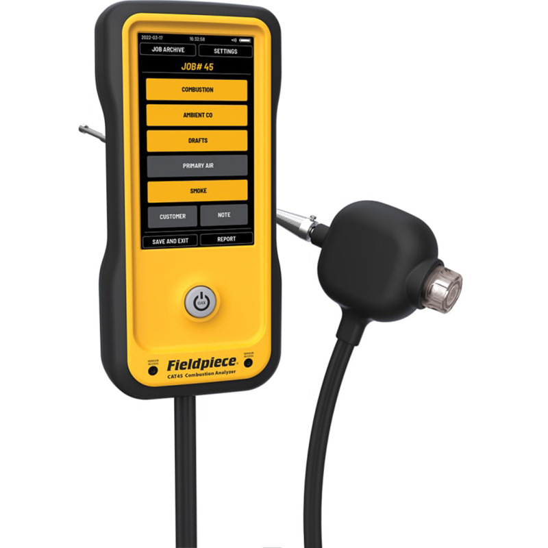 Fieldpiece CAT45 燃烧分析仪带水分离器