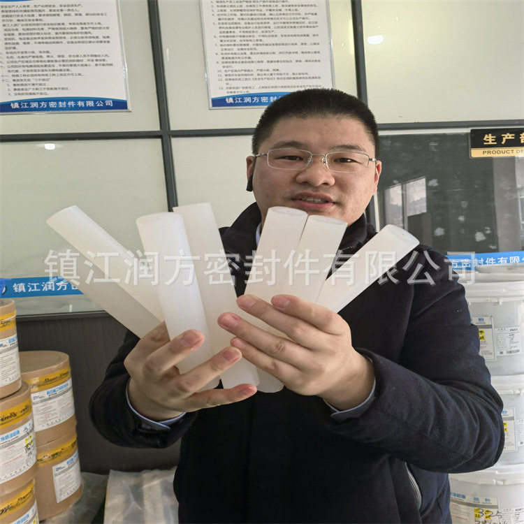 本色PCTFE棒型号可溶性耐低温三氟棒加工车铣PCTFE管