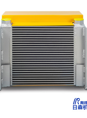 RISEN日森风冷却器铝合金散热器AH1490T-CA 板翅式微通道油冷器