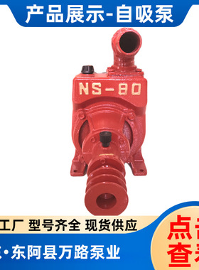 NS80NS100NS150NS200多种型号农用抽水泵 自吸式离心水泵