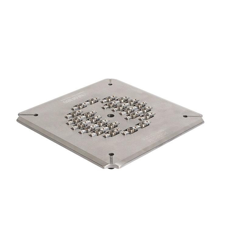 厂家研磨夹具纽飞博FC-APC-24芯光纤连接器成品研磨盘现货