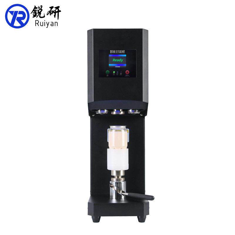 网红款手动旋转式封机奶茶咖啡甜品易拉子封口机封盖机器