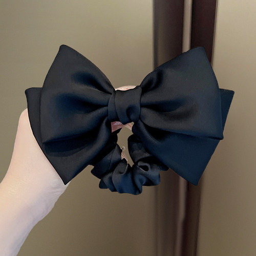 大蝴蝶结头饰女夏天主落难发圈