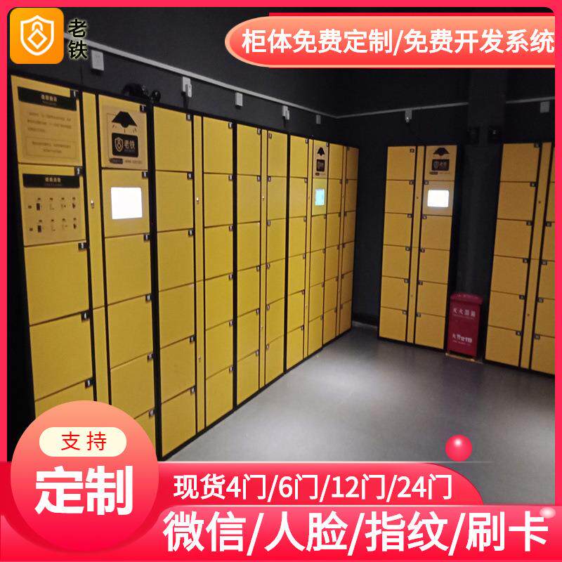 智能指纹识别储物柜厂/电子存包柜/寄存柜/可不联网收费/单机柜子