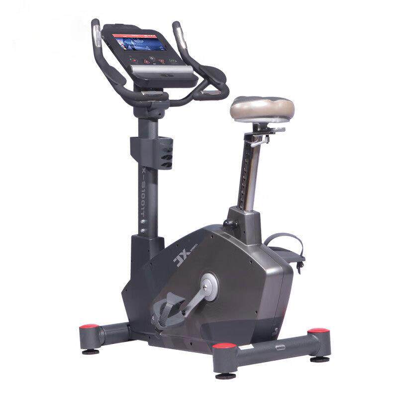 军霞JX-S1001商用立式健身车锻炼器材健身房专用自发电磁控