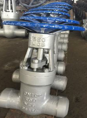 电站焊接闸阀 Z60Y-320C 高温高压电站闸阀 DN450