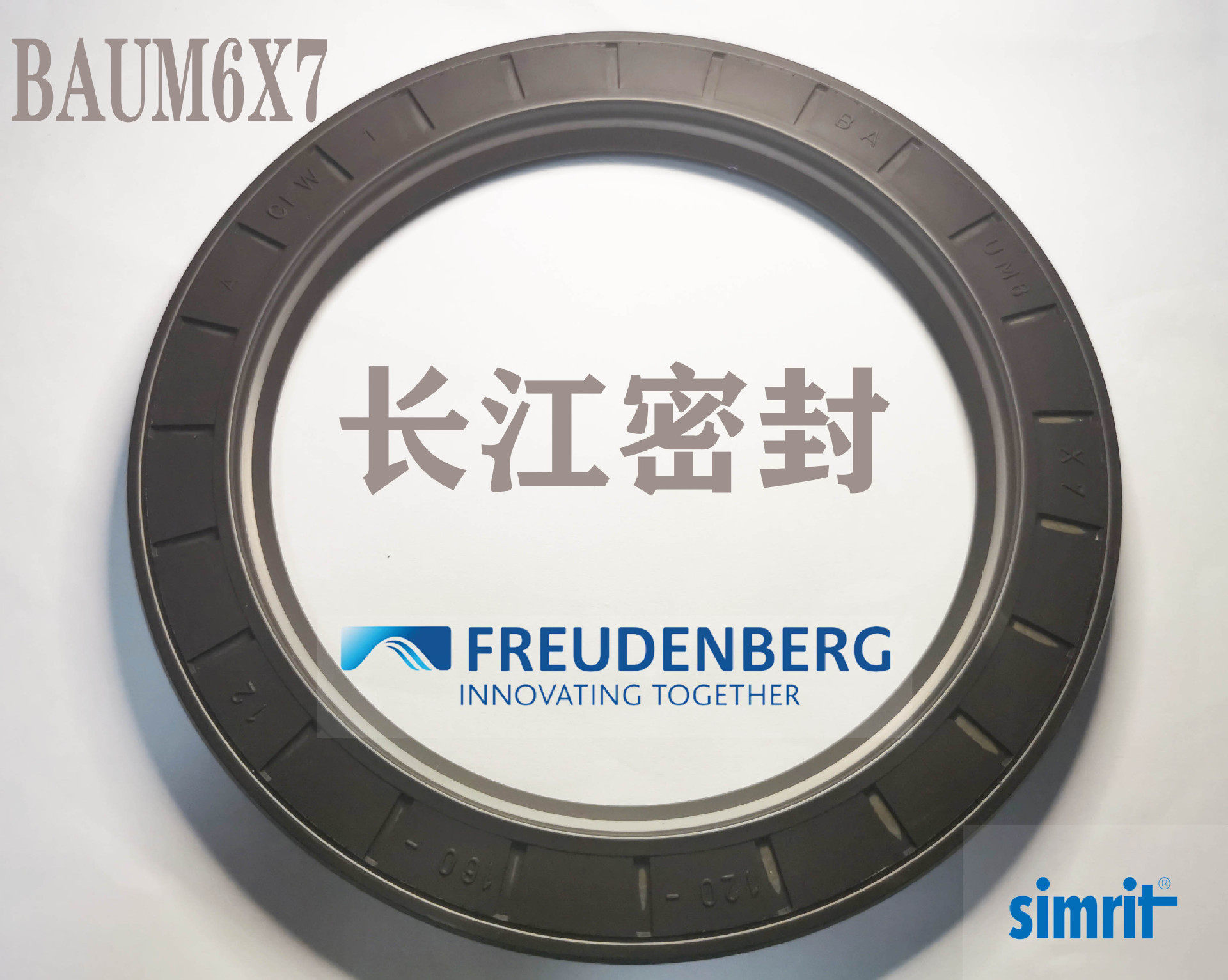 单唇氟胶进口油封BAUM 35-47-4.5/35-55-7.5/35-80-13/40-52-7
