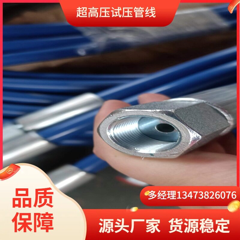 试压管线 超高压试压软管 70~140MPa压力试验软管线
