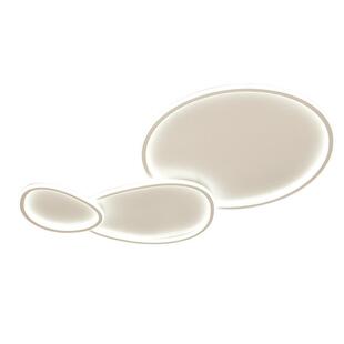 全光吸顶灯油风现代简约客厅01大灯中主卧奶室北欧全屋组谱合山灯