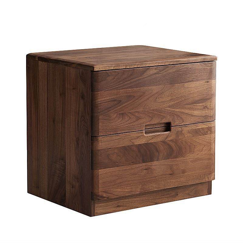 北美柜黑胡桃床木室头柜北欧卧落地双抽实木收纳柜小户型储物轻奢,商业/办公家具,餐桌椅系列,淘宝优惠券,粉丝福利购,淘宝优惠卷