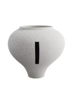 新式中白墨LKO点哑光陶瓷花瓶样板房色宿客厅玄关茶几电民视柜摆