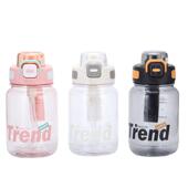 5运便动瓶水杯杯子一键 携PC胶户外大容量6122 塑夏季 高颜值双饮款