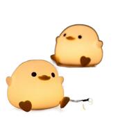 小夜灯胶床头台灯卧室婴儿喂奶护眼拍拍生硅儿童日礼物852小灯