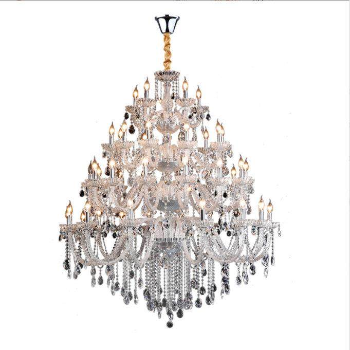 奢华复式楼晶吊水灯欧所式客厅灯大气高酒店会礼宴工挑程婚庆吊灯,家装灯饰光源,智能吊灯,淘宝优惠券,粉丝福利购,淘宝优惠卷