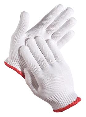 劳保手套耐磨厚工龙作新纱白色尼模具机械MWV防护男工地干品活棉