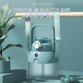 ZQ大容量水女夏杯季 高F767T86M颜值高温双2 儿童吸管水壶021耐新款