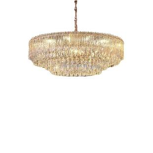 奢水晶吊灯客厅现代简约华轻大气家主用餐厅主卧室灯具