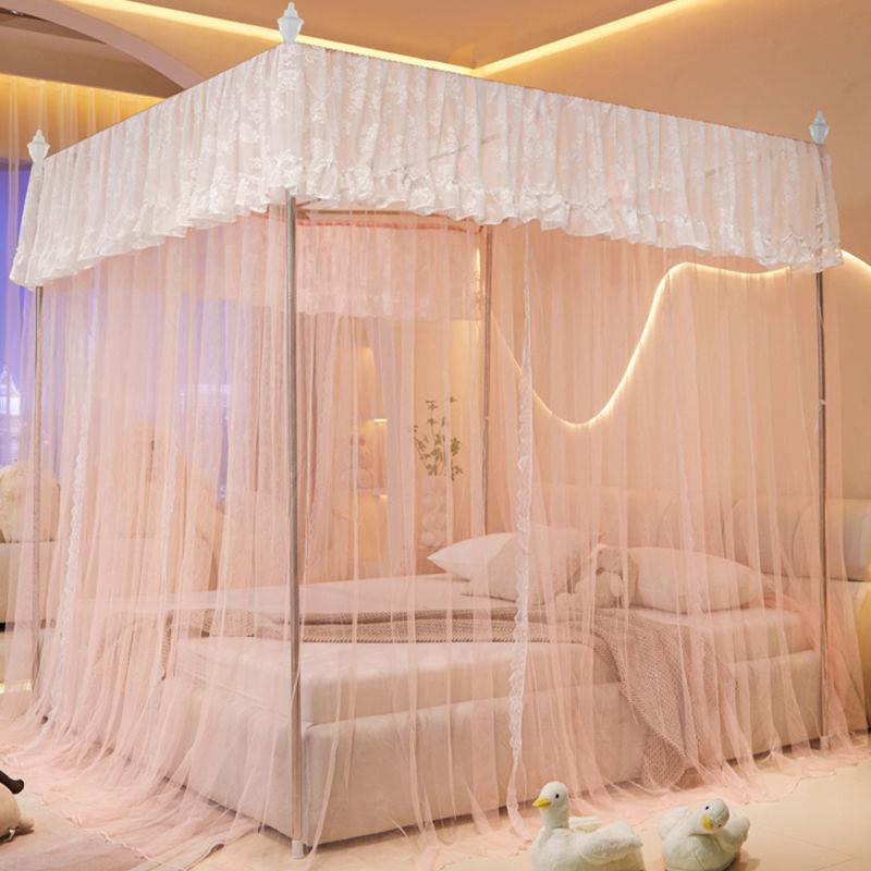 蚊帐.x米双人床家用卧室加厚加密.米x米.m纹帐子新款