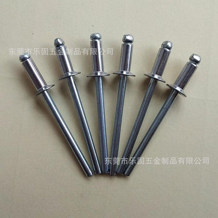 厂家直供不锈钢平头拉钉沙拉头不锈钢拉铆钉沉头平头铆钉*