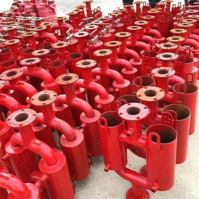 钢质离心过滤器农业灌溉砂石过滤设备微喷滴灌农田灌溉过滤系统