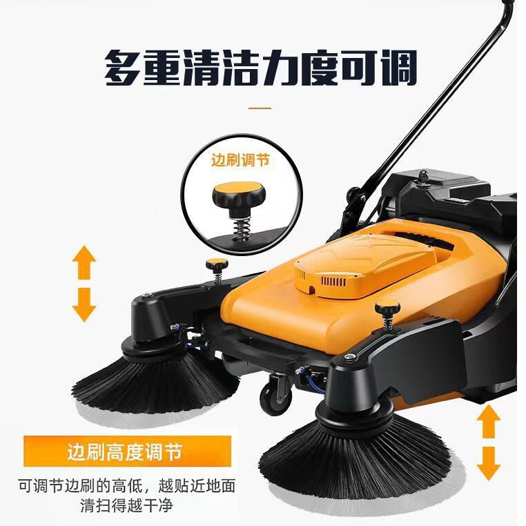 上海手推式工业扫地机无动力工厂车间马路物业养殖场粉尘清扫车