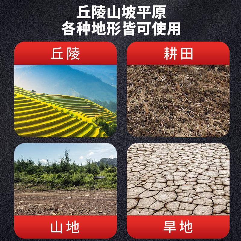 小型家用微耕机旋耕机多功能农用耕地机翻土机开沟机松土神器