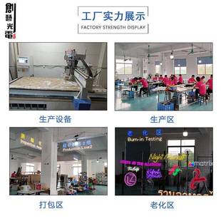 led星球太空图案发光柔性霓虹灯logo门头招牌酒吧形象墙造型灯