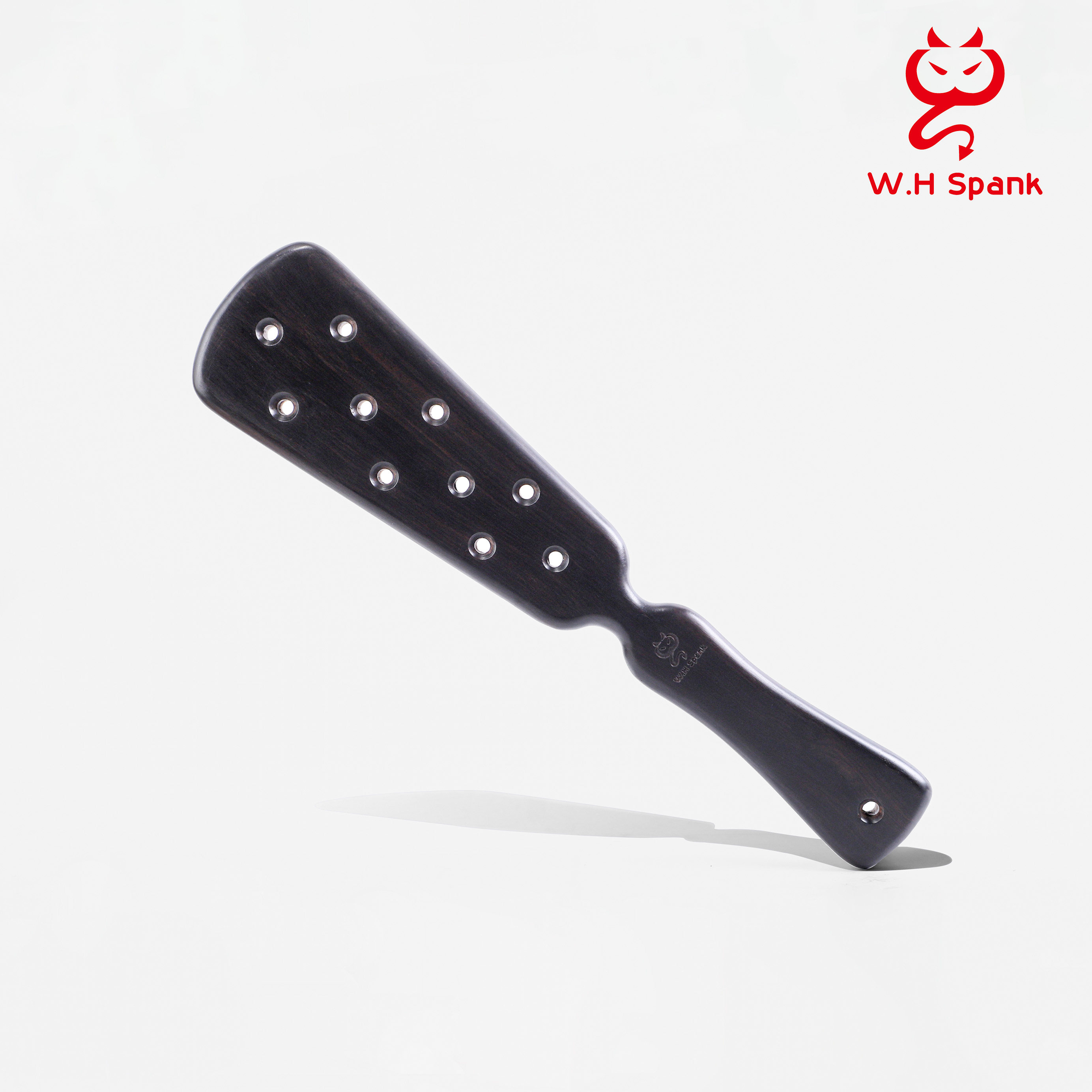 W.H Spank鱼尾木拍-刺猬紫檀紫光檀小圈实践工具家法惩戒罚管教