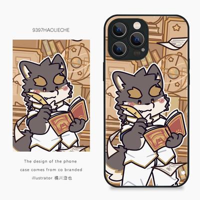 9397号列车插画师橘川澄也联名款手机壳适用苹果15Promax14pro13Pro华为p40p50p60promate60Pro