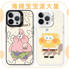 海绵宝宝派大星手机壳苹果13华为mate60情侣iPhone15Promax小米14任意机型vivo可爱OPPO情侣款12周边40适用11
