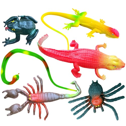 软胶仿真动物小蛇蝎子套装包邮