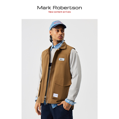 日式露营工装马甲百搭夹克外套潮