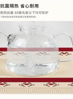 2025新款红色桌布防水防油免洗新年氛围轻奢高级感方桌茶几台布