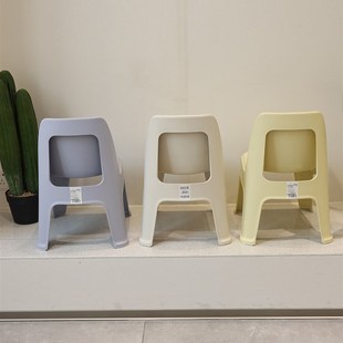 精选焕龙新款凳子儿童加厚靠背椅子家用塑料客厅茶几凳沙发凳大人