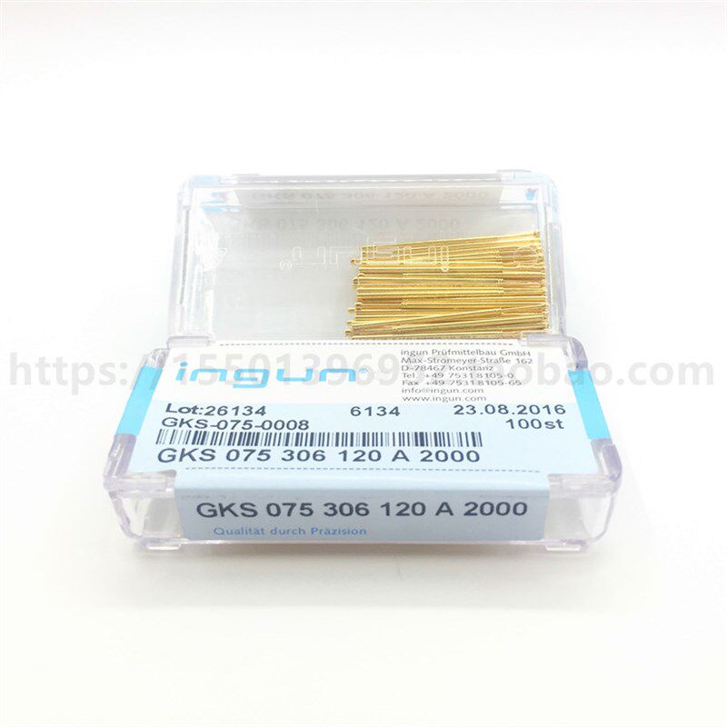 英钢探针 GKS-075 306 120 A2000 仿INGUN国产 弹簧测试顶针 治具