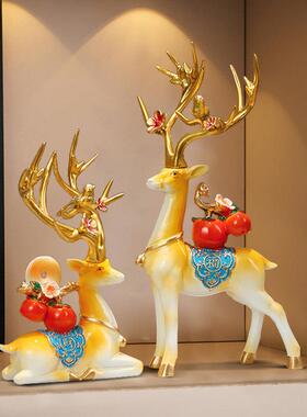 采购产品乔迁礼品吸引财富，幸运鹿饰品，无障碍奢侈品，高端入口