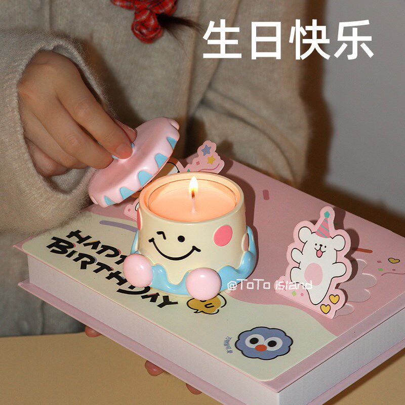 音乐盒香薰蜡烛礼盒套装送女生闺蜜小众高级创意香氛摆件生日礼物