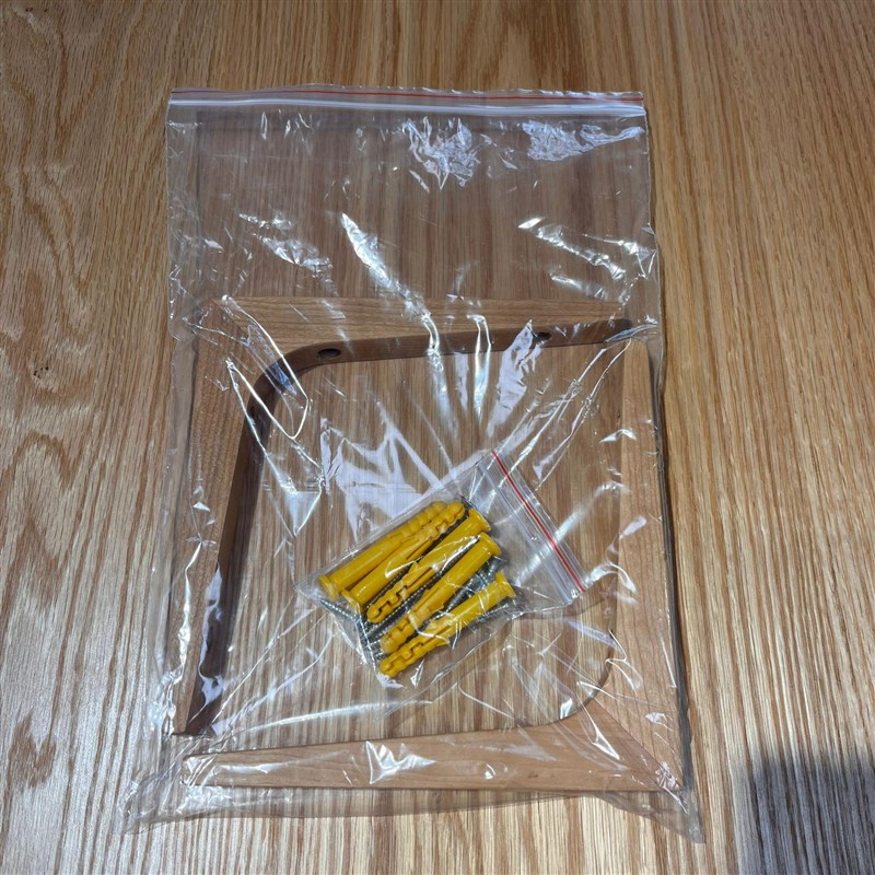 实木原木色家用支撑架装饰一字隔板三角支架墙上托架承重固定脚架