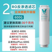 云米净水器滤芯S2 400G增强RO反渗透 Fast家用5in1复合通用平替1a