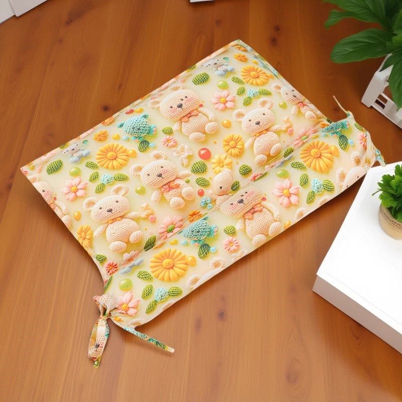 精选儿童荞麦壳枕头护颈椎专用反弓护脊防驼背幼儿园四季通用学生